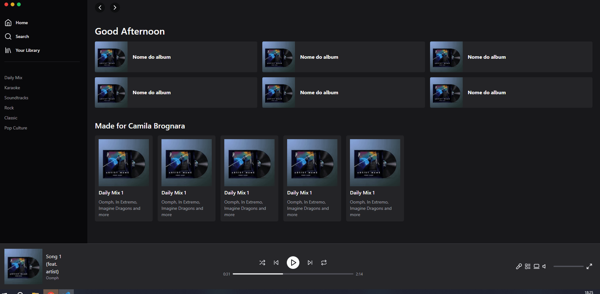 Cover of Spotify Clone